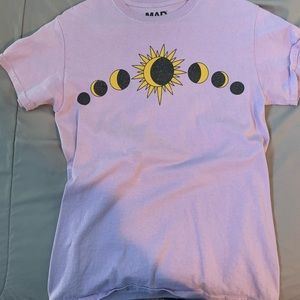 Graphic Sun and Moon Tee
